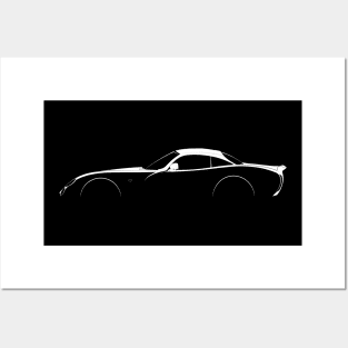 TVR Tuscan S Silhouette Posters and Art